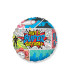 Mylar Happy Birthday Round Cartoon Version 18" 1pc