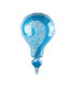 Mylar Baby Shower Interrogative Light Blue SuperShape h28" 1pc
