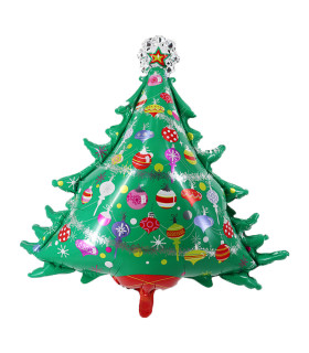Mylar SuperShape Christmas Tree h37" 1pc