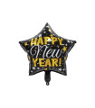 Mylar Happy New Year Holographic Star 20" 1pc