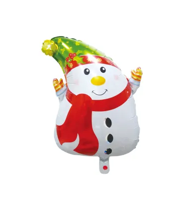 Mylar SuperShape Snowman h24" 1pc
