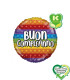 Mylar Happy Birthday Rainbow Pop It K-Green 18" 1pc