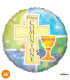 Mylar First Communion Round SuperShape 36" 1pc