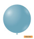 36" Steel Blue 254 Rocca Decorator Line Latex Balloons bag of 2pcs