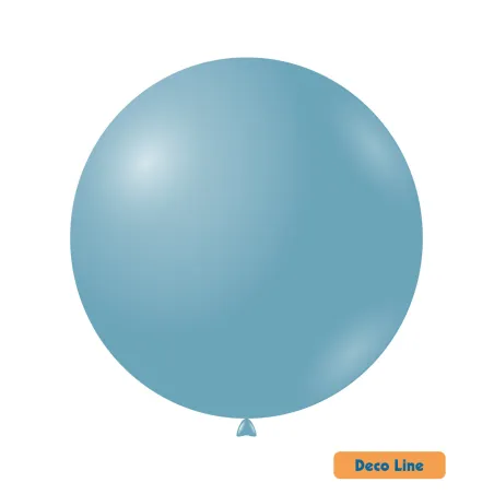 36" Steel Blue 254 Rocca Decorator Line Latex Balloons bag of 2pcs