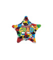 Mylar Laurea Tocco Star MiniShape 9" pack 5pcs