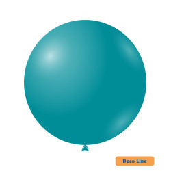 36" Ocean Blue 253 Rocca Decorator Line Latex Balloons bag of 2pcs