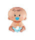 Mylar Baby Sitting with SuperShape Pacifier h26" 1pc