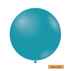 36" Turquoise 222 Rocca Decorator Line Latex Balloons bag of 2pcs