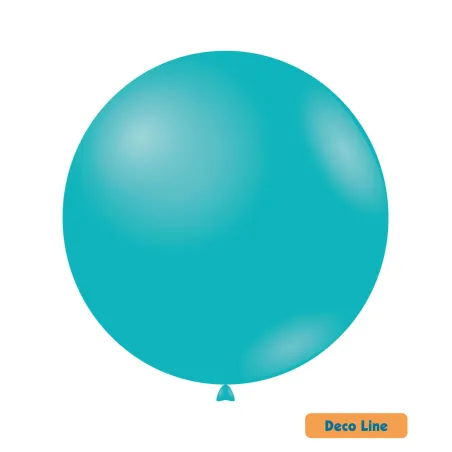 36" Tiffany Blue 224 Rocca Decorator Line Latex Balloons bag of 2pcs