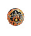 Mylar Halloween Pirates Skeleton Round 18" 1pc