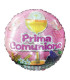 Mylar First Communion Pink Chalice Round 18" 1pc