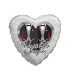 Mylar United Forever Men Heart 18" 1pc