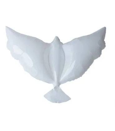 Mylar Colomba Bianca Biodegradabile SuperShape h24" 1pc