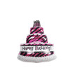 Mylar Happy Birthday Zebra Cake MiniShape 12" pack 5pcs