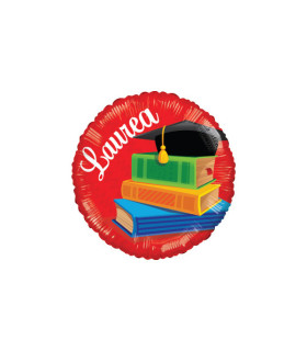 Mylar Graduation Round MiniShape 9" pack 5pcs