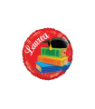 Mylar Graduation Round MiniShape 9" pack 5pcs