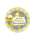 Mylar First Communion Generic MiniShape Round 9" pack 5pcs