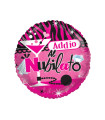 Mylar Bachelorette Party Round 18" 1pc