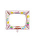 Mylar Pink Selfie Frame with Stars w23" 1pc