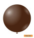 36" Cocoa 237 Rocca Decorator Line Latex Balloons bag of 2pcs