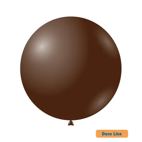 36" Cocoa 237 Rocca Decorator Line Latex Balloons bag of 2pcs