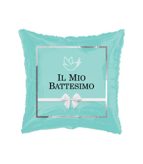 Mylar My Baptism Heavenly Chic Square 18" 1pc