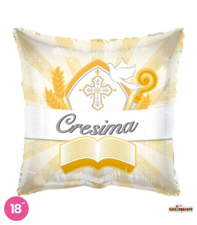 Mylar My Confirmation Square 18" 1pc