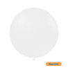 36" White 200 Rocca Decorator Line Latex Balloons bag of 2pcs