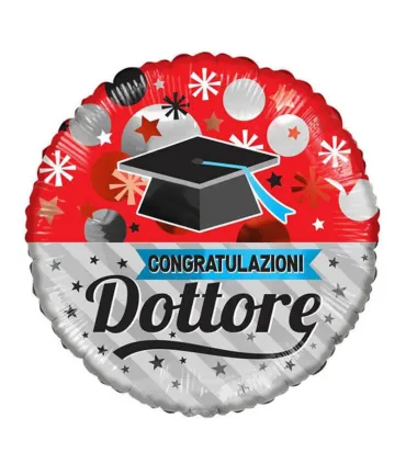 Mylar Congratulations Doctor Touch Round 18" 1pc
