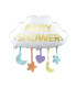 Mylar Baby Shower Cloud SuperShape h26" 1pc