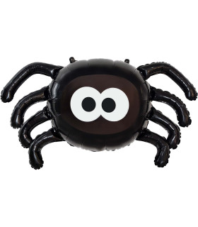 Mylar Halloween Spider SuperShape w44" 1pc