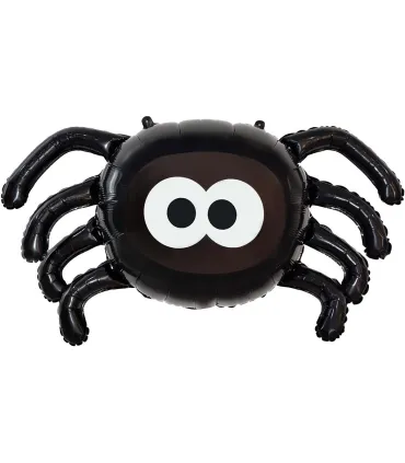 Mylar Halloween Spider SuperShape w44" 1pc