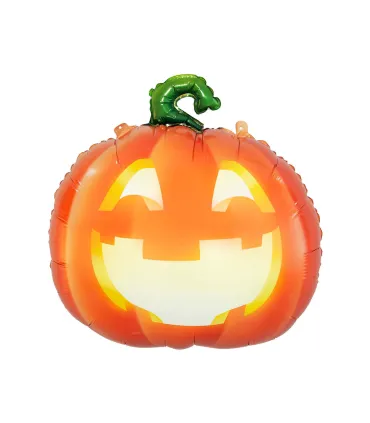 Mylar Pumpkin Halloween SuperShape h26" 1pc