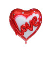 Mylar Love 3D Lettering Heart Supershape 32" 1pc