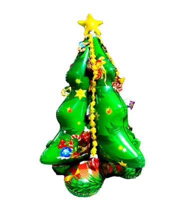 Mylar Christmas Tree Standing h57" 1pc