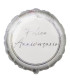 Mylar Happy Anniversary Silver Round 18" 1pc