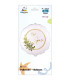 Mylar Today Newlyweds Leaves Eucalyptus Round MiniShape 9" cf. 5pcs