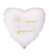 Mylar Will you marry me? Heart 18" 1pc