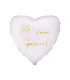 Mylar Will you marry me? MiniShape Heart 4" cf. 5pcs