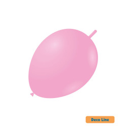 11" Linking Flamingo Pink 225 Rocca Decorator Line Latex Balloons bag of 50pcs