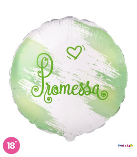 Mylar Promise Round 18" 1pc