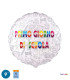 Mylar First Day of School Round MiniShape 9" cf. 5pcs