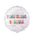 Mylar First Day of School Round MiniShape 9" cf. 5pcs