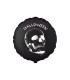 Mylar Halloween Round Skull 18" 1pc