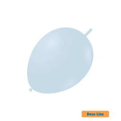 11" Linking Powder Blue 223 Rocca Decorator Line Latex Balloons bag of 50pcs
