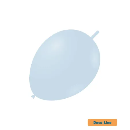 11" Linking Powder Blue 223 Rocca Decorator Line Latex Balloons bag of 50pcs