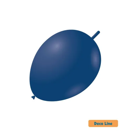 11" Linking Prussian Blue 221 Rocca Decorator Line Latex Balloons bag of 50pcs