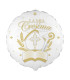Mylar My Confirmation White Round 18" 1pc