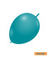 11" Linking Ocean Blue 253 Rocca Decorator Line Latex Balloons bag of 50pcs